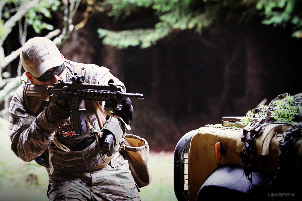 Airsoft Mann